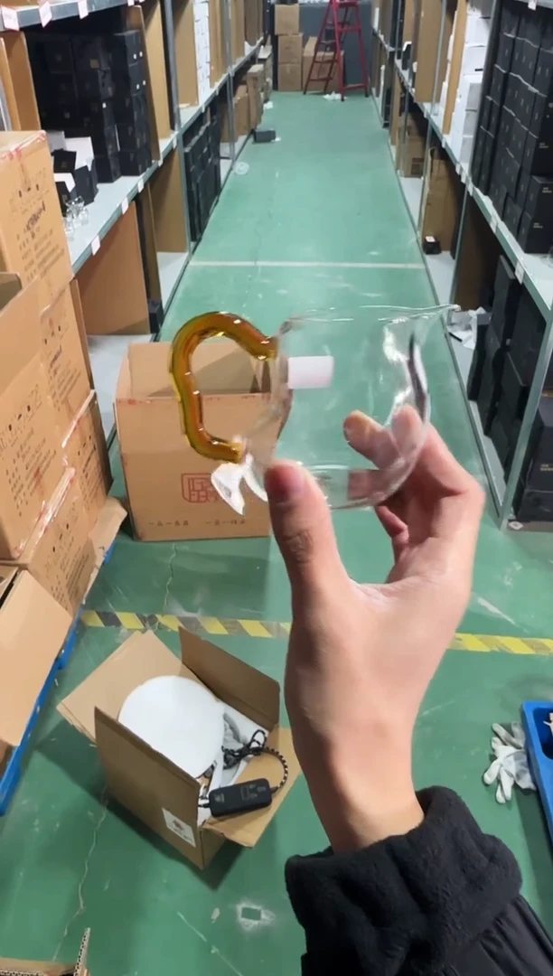 福禄公道杯 琥珀色把手  晶焱金标