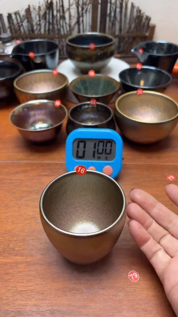 【闪购商品】茶盏16号建盏工匠茶器