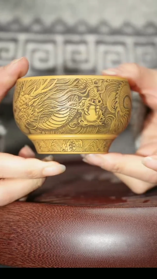 茶杯紫砂紫砂主人杯福利放漏