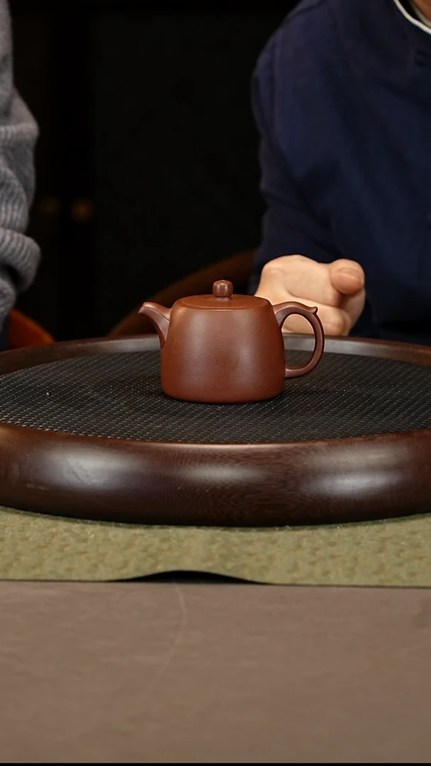 茶壶紫砂21 蒋敏杰 底槽清 井栏170cc