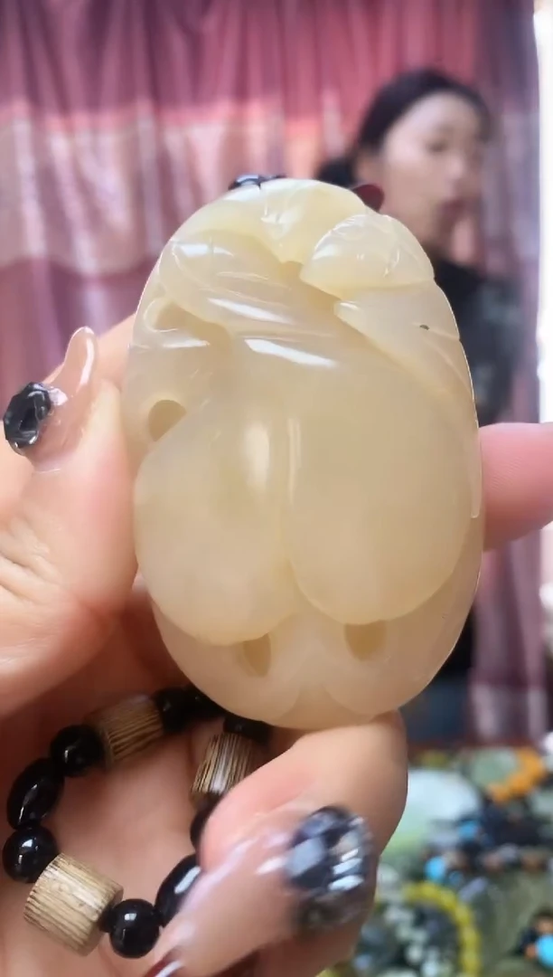 未镶嵌蛇纹石玉手把