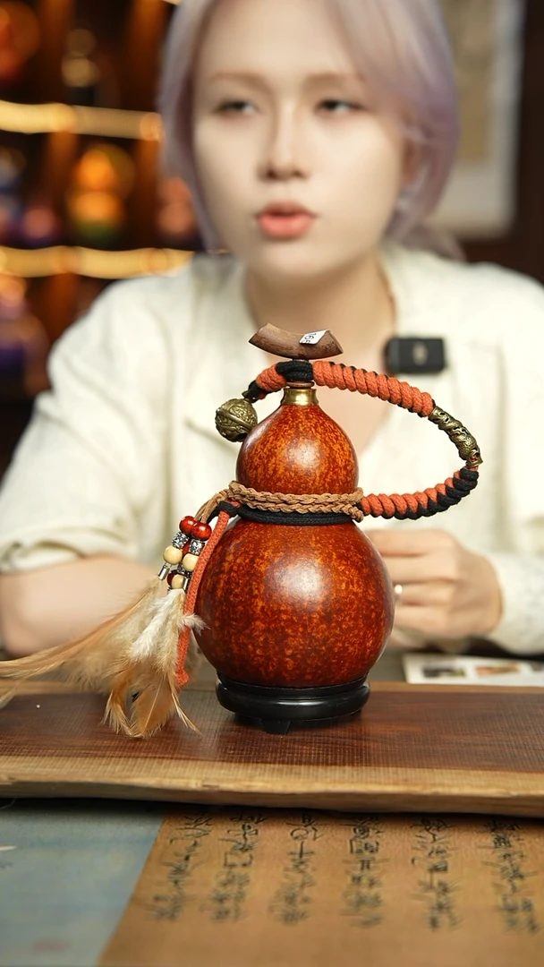 165号500ml左右非遗大漆酒葫芦