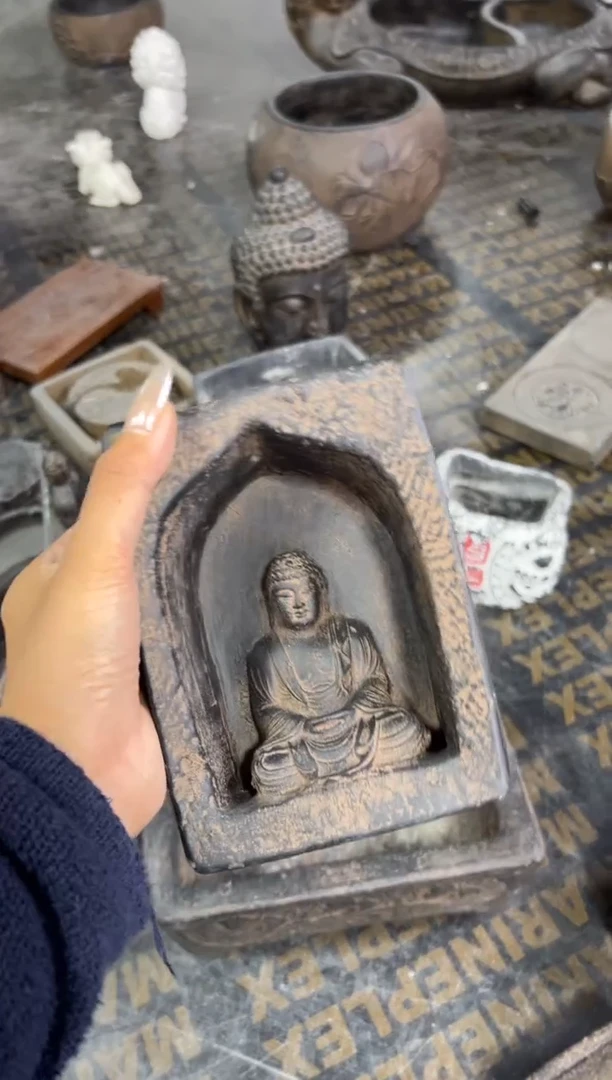 陶土【火山泥】佛龕