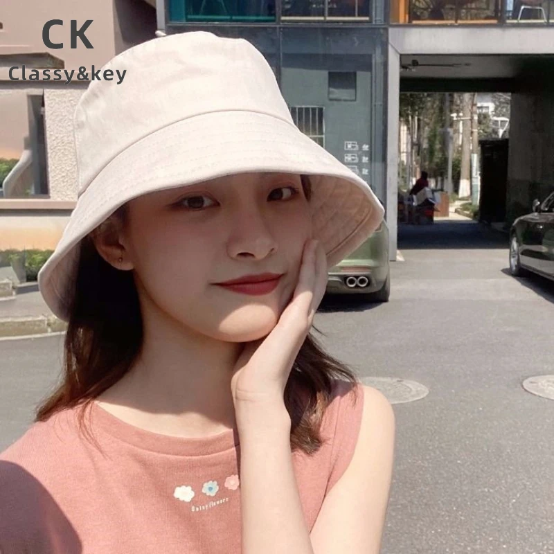 Classy key新加坡设计师联名款遮阳渔夫帽2025女夏防紫外线防晒帽