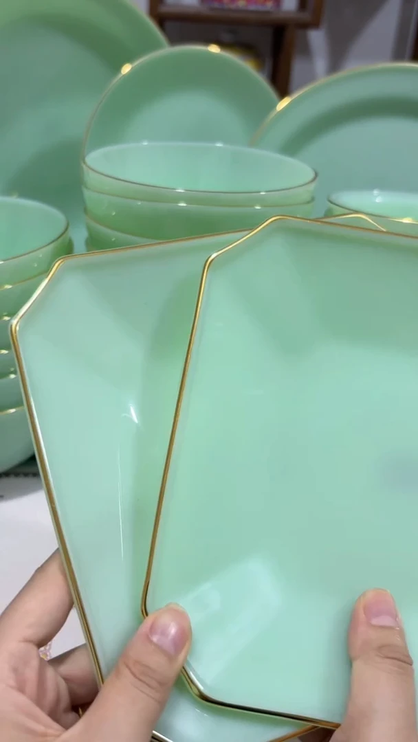 ·7.5英寸玉瓷fangpan2个【贝