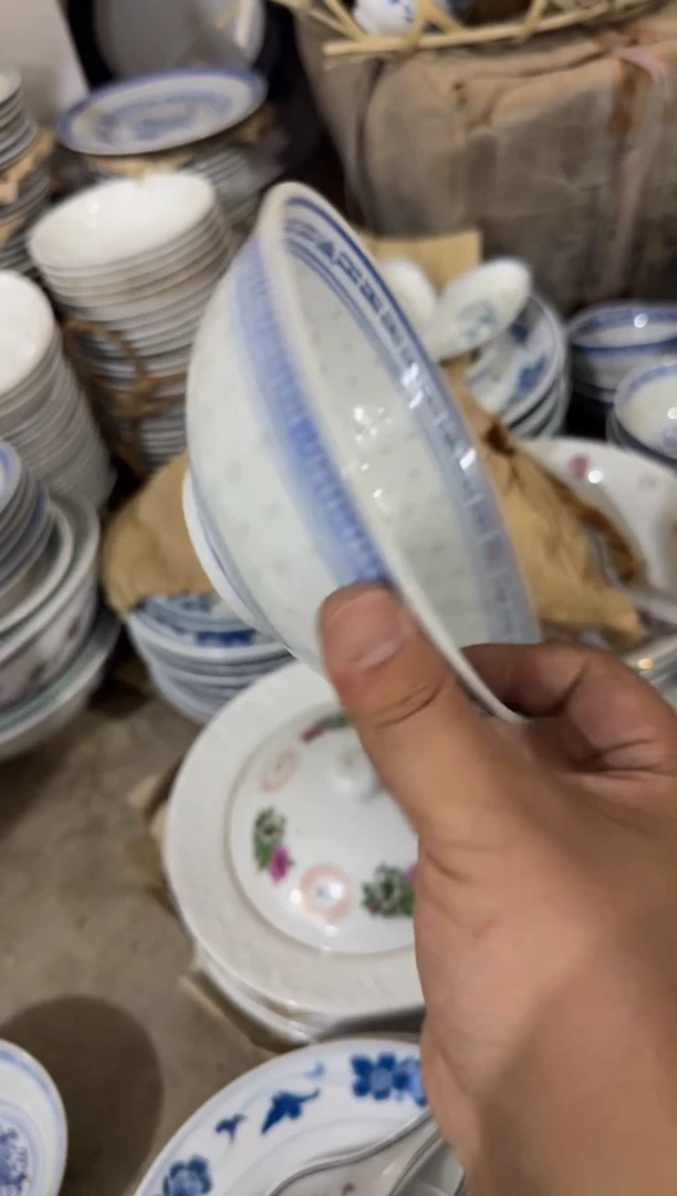 摆件龙玲珑碗15厘米微瑕请慎拍