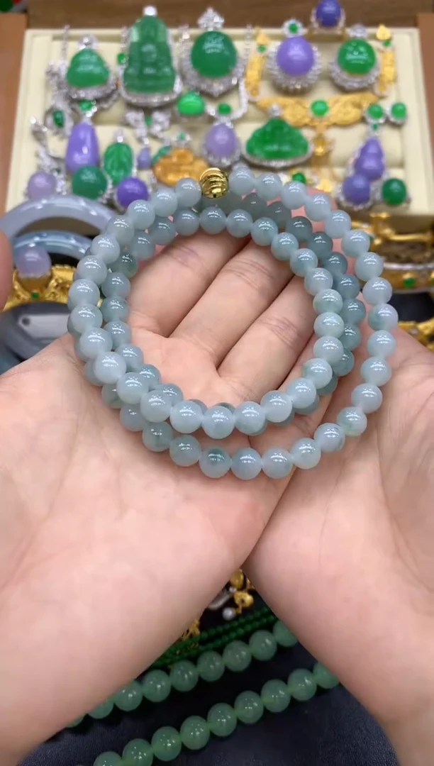 翡翠未镶嵌颈饰ʚ****?39-中国好珍宝