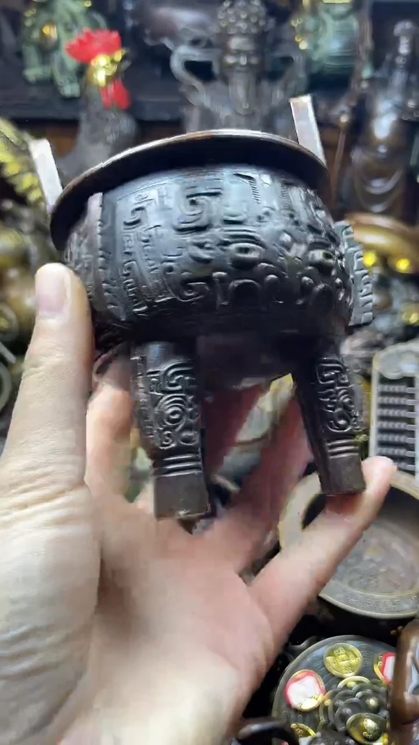 闪购链接，点击下单，有运费险，铜摆件