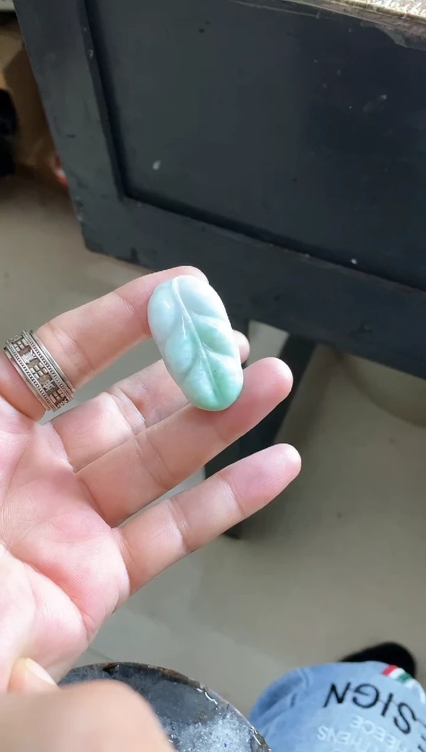 未镶嵌挂件翡翠家**兽叶子