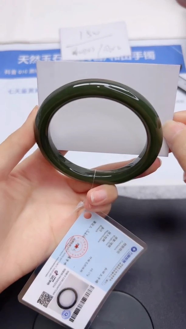 和田玉手镯未镶嵌141-63.2