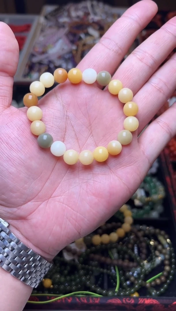 菩提根/象牙果手串菩提根多宝手串