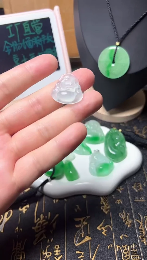 颈饰未镶嵌翡翠所见即所得，一图一物