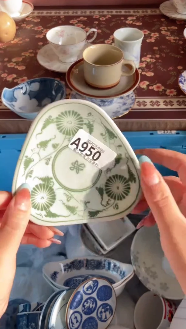 瓷片风*子瓷器瓷器A950