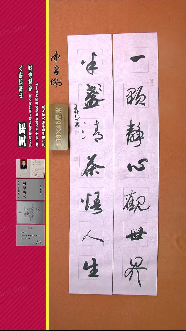 【闪购商品】书法262王军书法作品