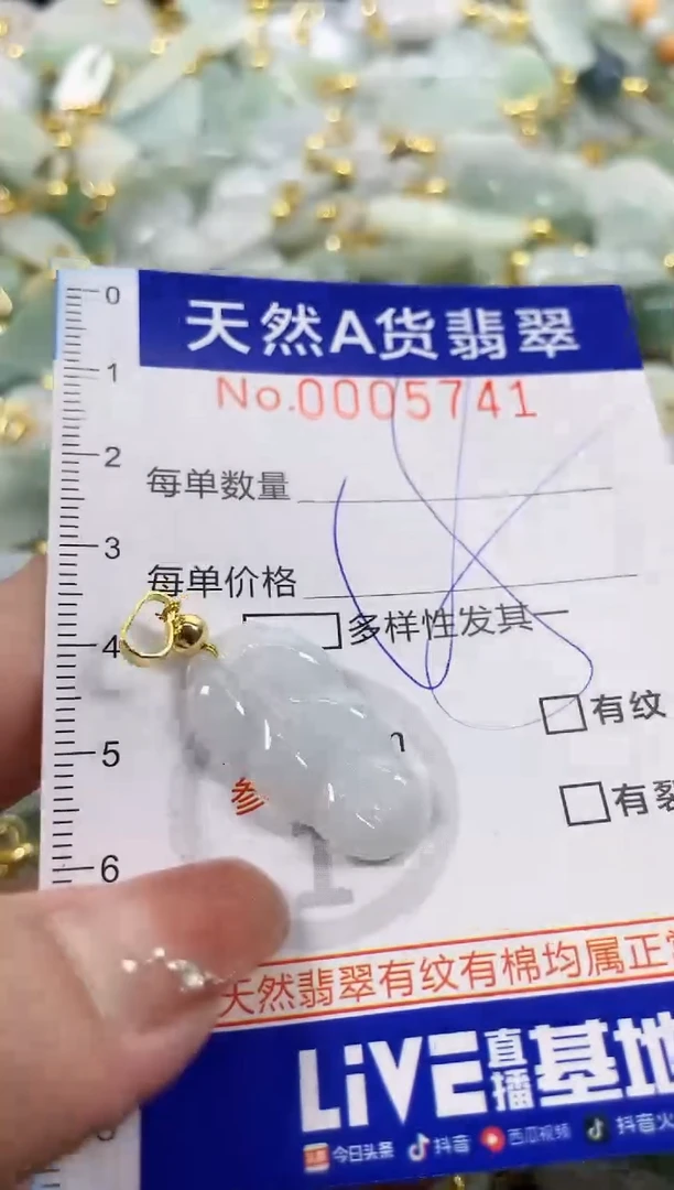 颈饰未镶嵌翡翠天然A货翡翠