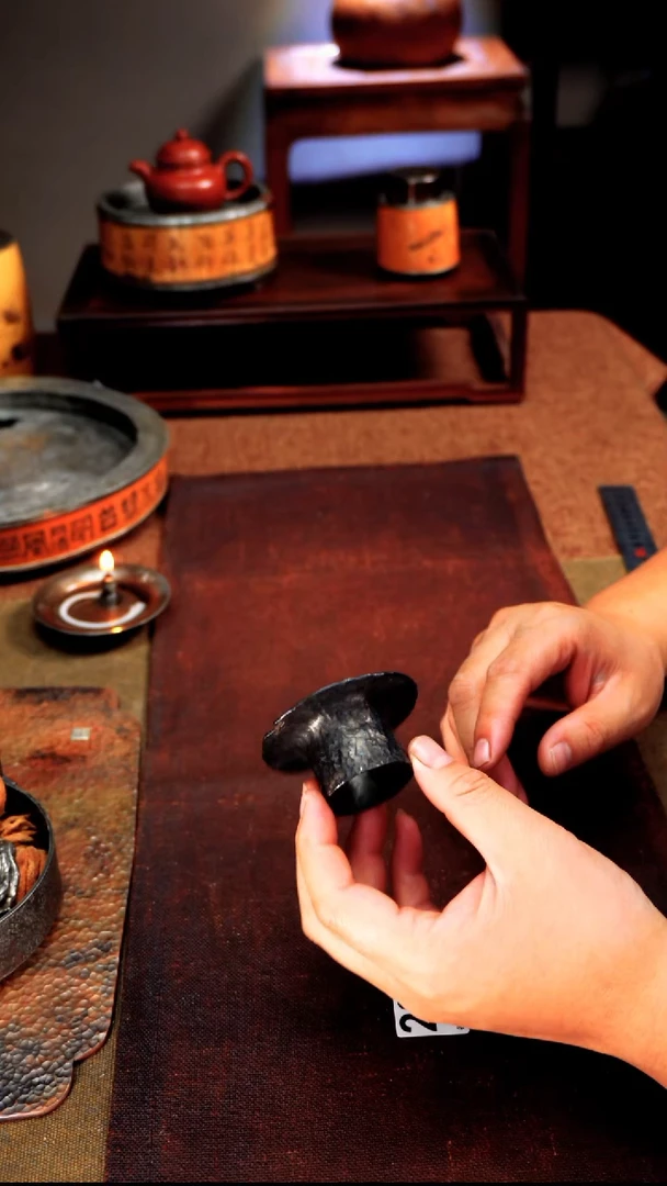 2314开播福利纯锡茶入多功能口径3.6