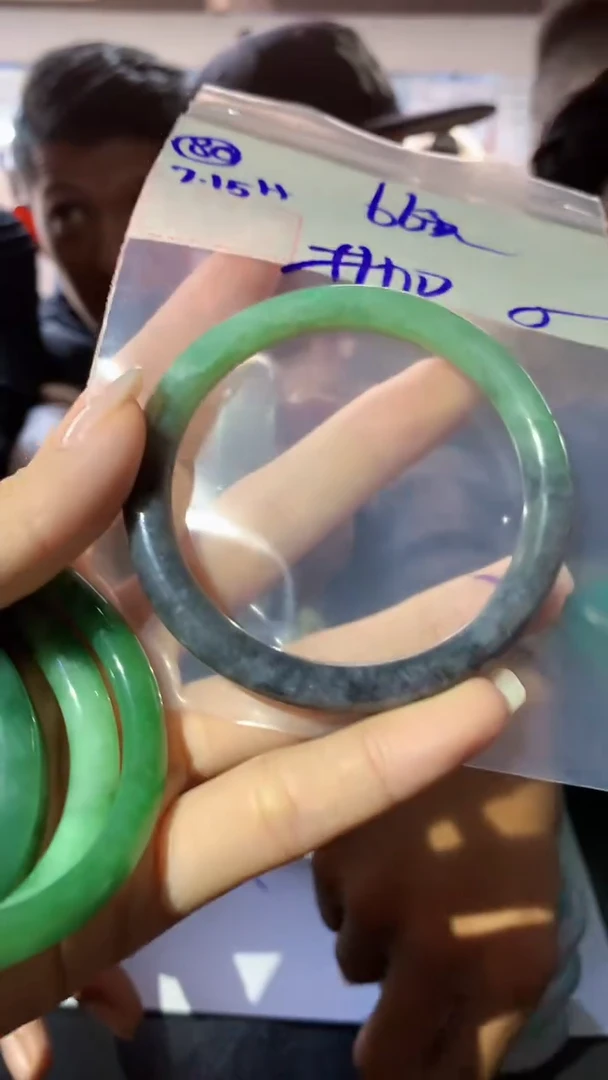 定制翡翠未镶嵌80手镯60纹+66元+拍一发一