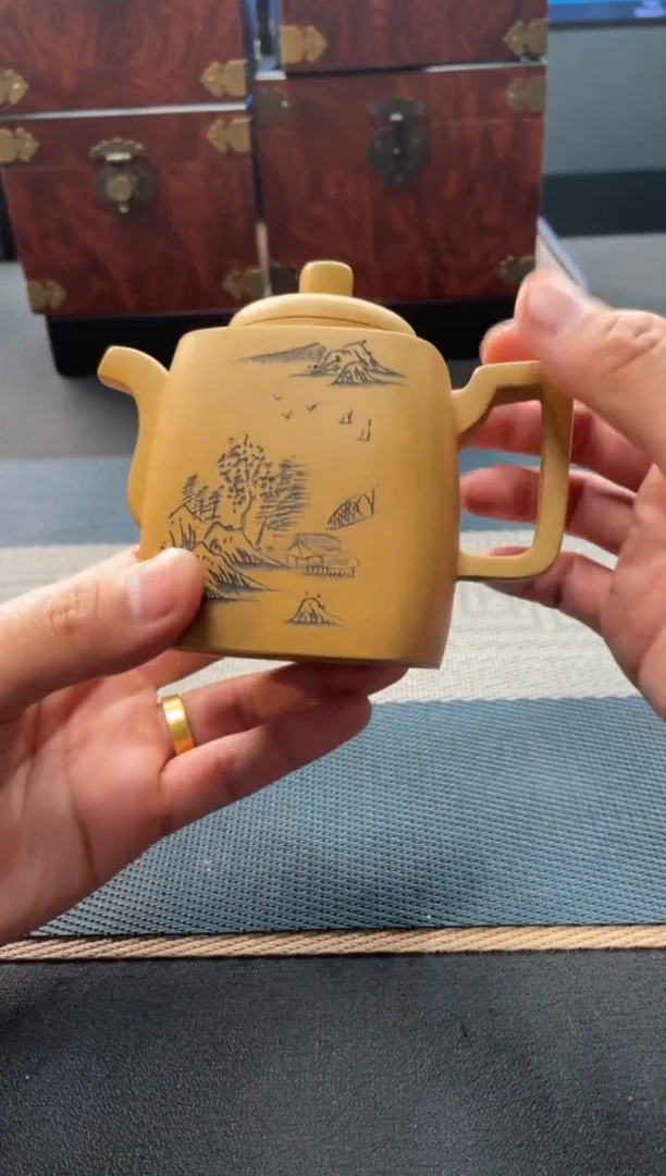 紫砂茶宠104手工紫砂壶