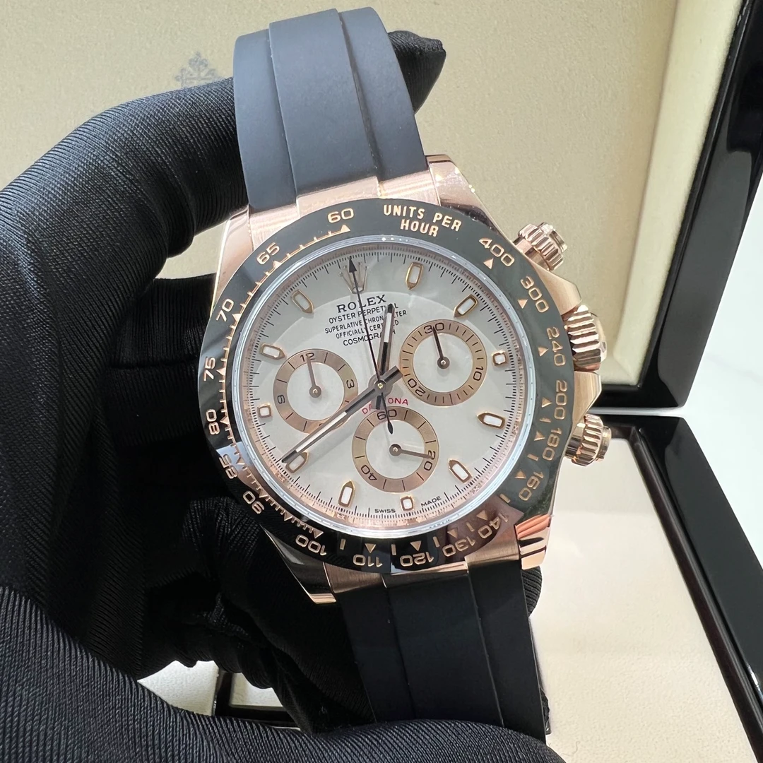 95新 Rolex/劳力士 劳力士迪通拿116515象牙白22年全套