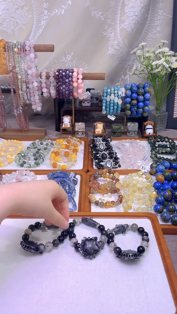 水晶手链合金cb3325cb3325