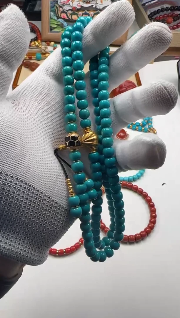 未镶嵌绿松石手串手串花**～手串手串