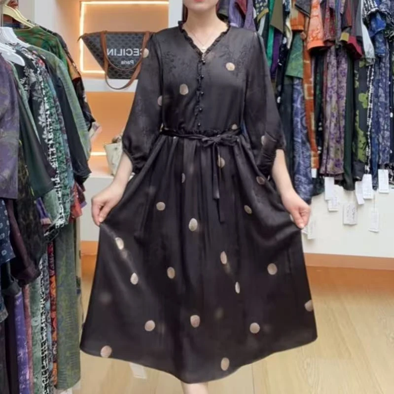 【婷婷专享】2025年秋款新款休闲宽松气质百搭碎花女衬衫Q25011
