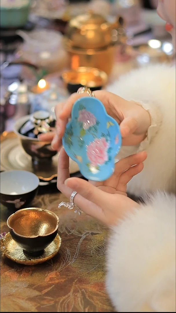 山怂阿卿@@茶则松石绿