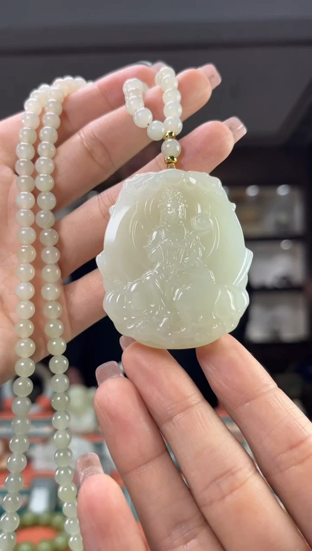 【闪购商品】和田玉颈饰未镶嵌佩佩龙 蛇