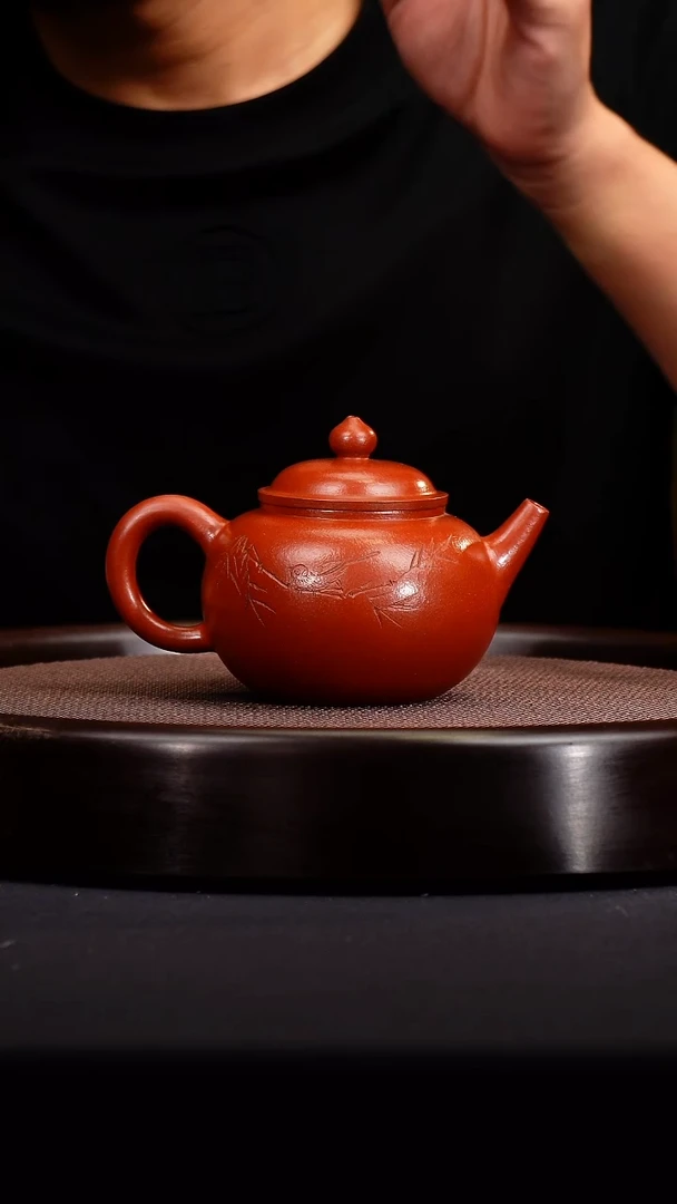 茶壶紫砂  宜兴紫砂原矿壶