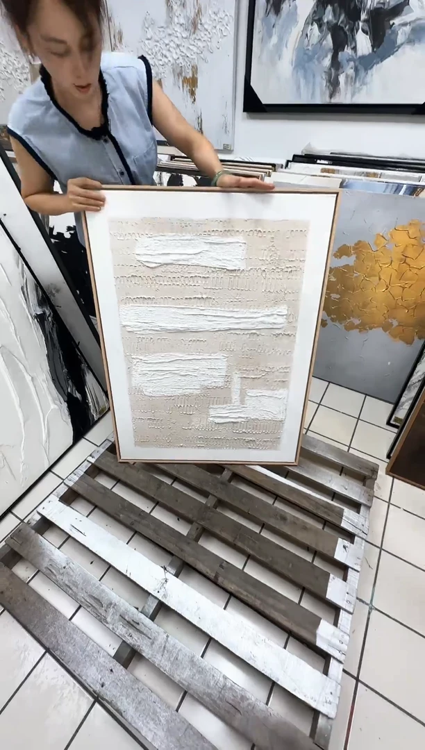 168现代艺术装饰画油画75cm*100cm