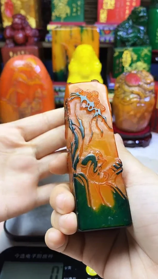 寿山石印石纯天然篆刻石料
