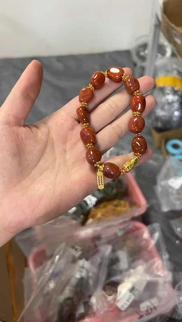 未镶嵌手链南红玛瑙南红玛瑙手串[多样发其一]