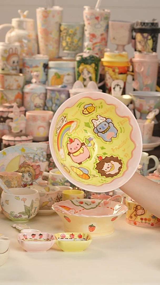 其他景德镇釉下彩手绘设计师款陶瓷