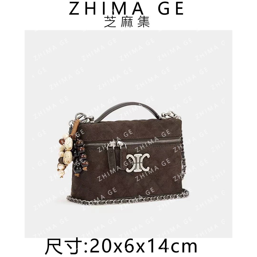 【芝麻集】ZT-95030-摩咔咖RAIN.CUN休闲百搭时尚简约单肩女包