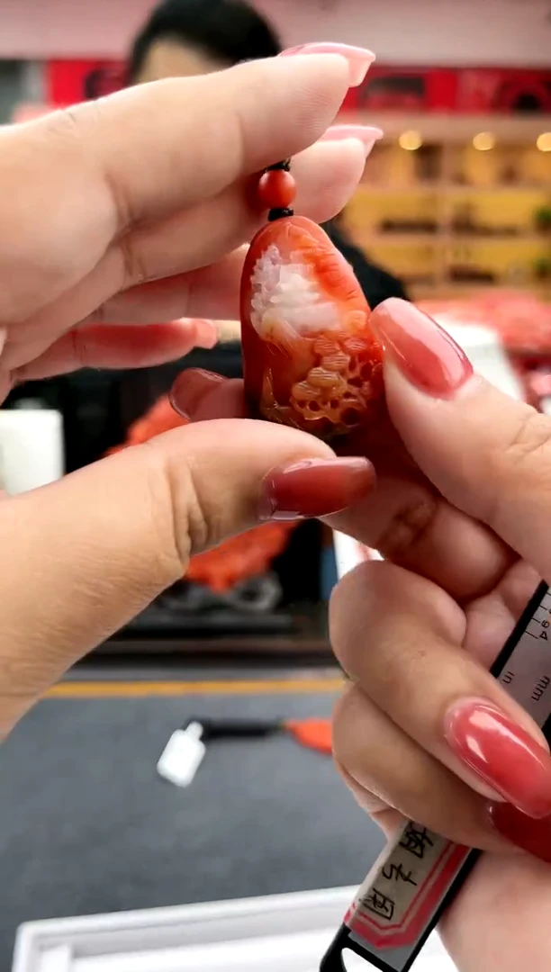 【闪购商品】南红玛瑙南红保山山水牌未镶嵌YJ008-21