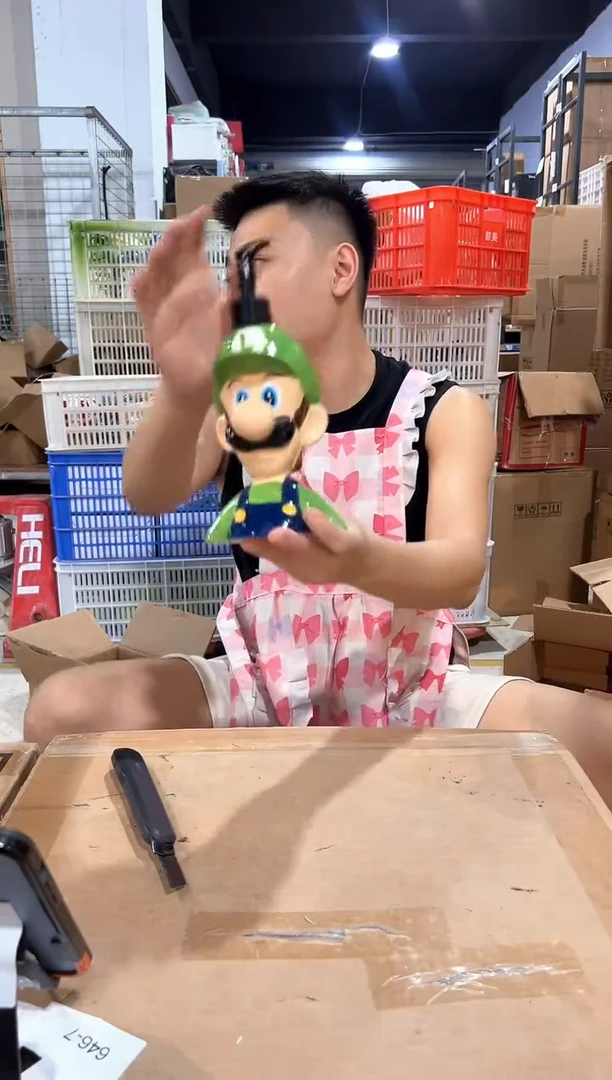 瓷片路易吉按压瓶