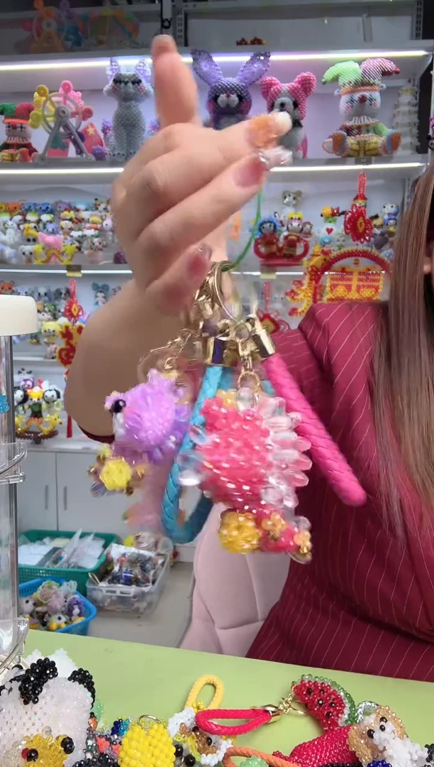 玻璃2638卡4水晶小龙人套装材料包套等于4个