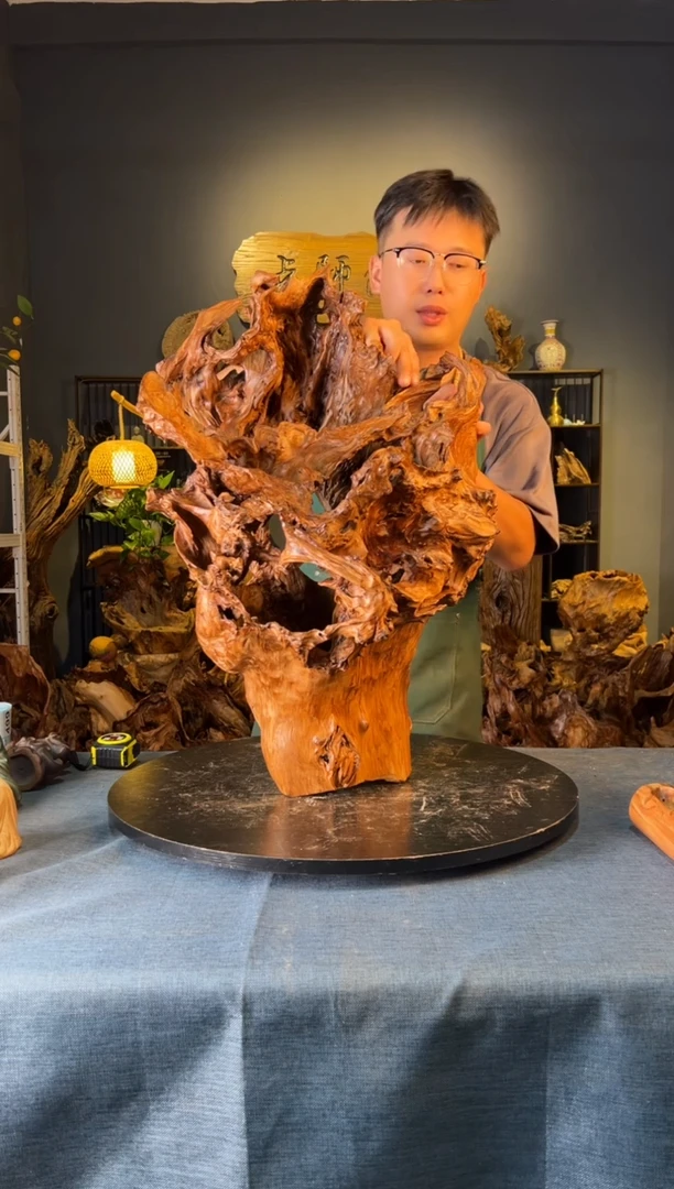 木卢师傅根艺作品（不包含人物摆件）