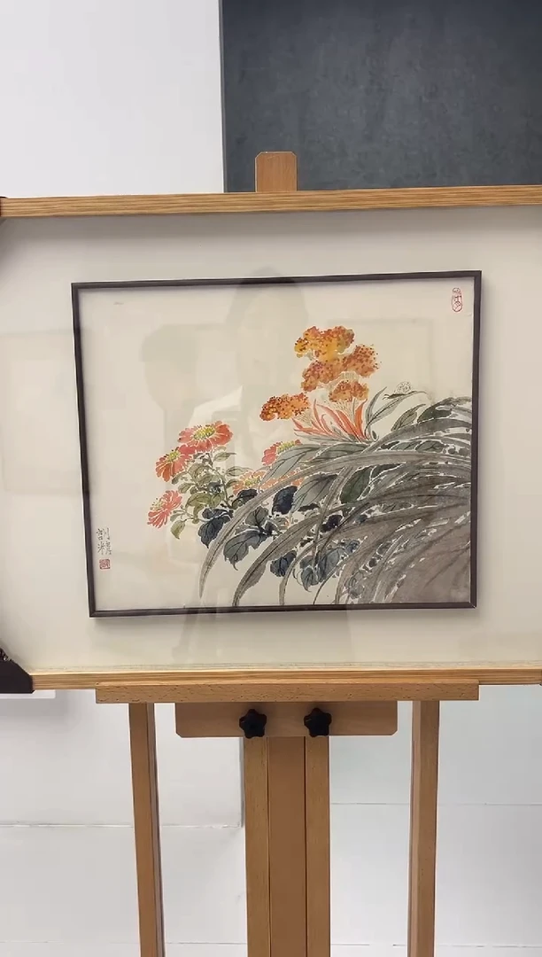 国画邹训精-1.2平尺-国画作品