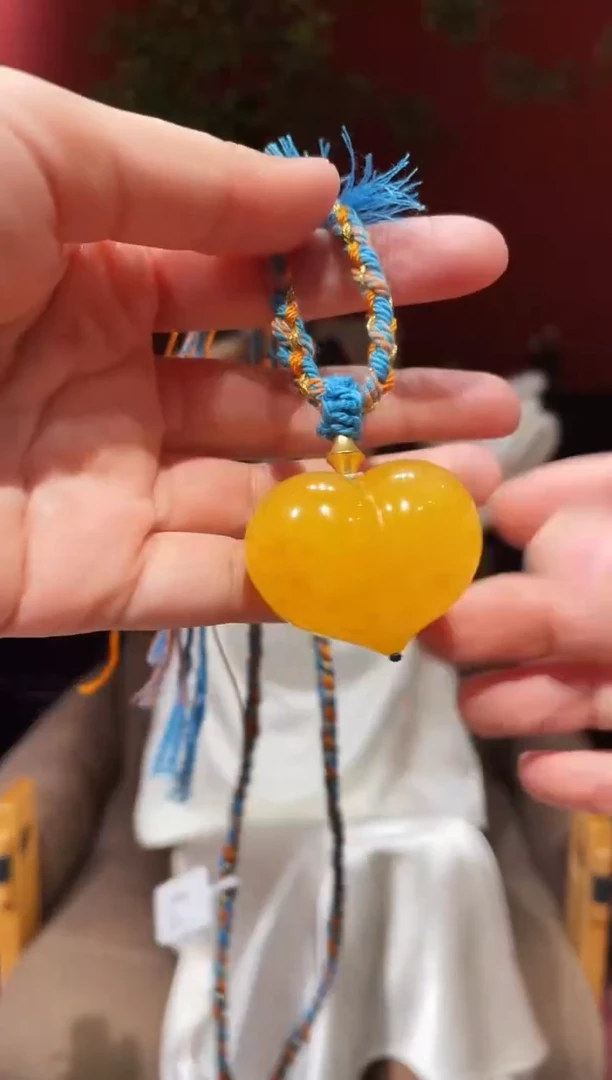 蜜蜡颈饰未镶嵌蜜蜡