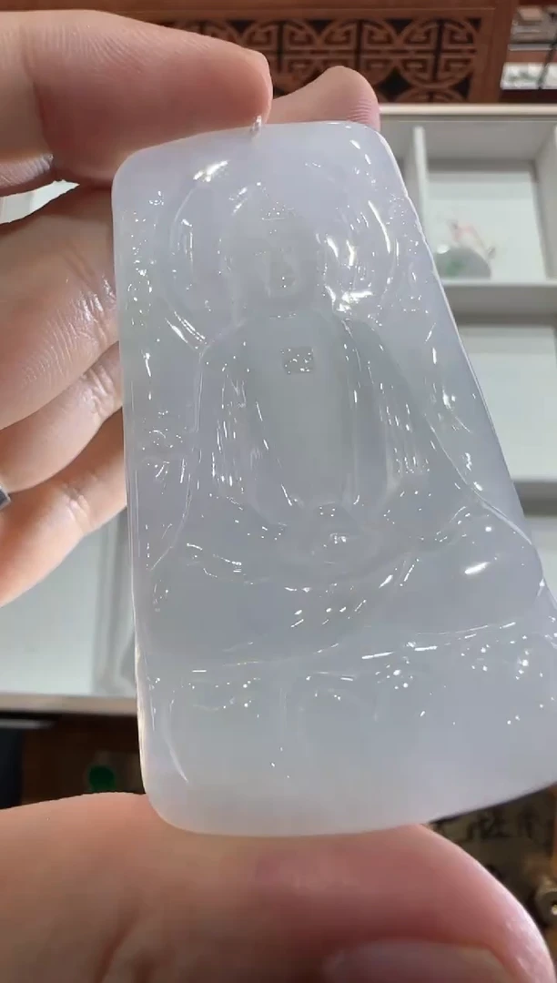 翡翠挂件未镶嵌A货翡翠多样性孤品