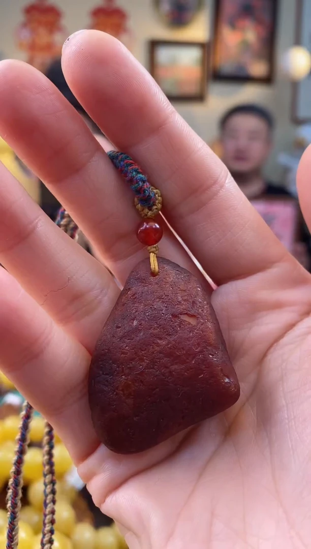 【闪购商品】琥珀颈饰未镶嵌吊坠