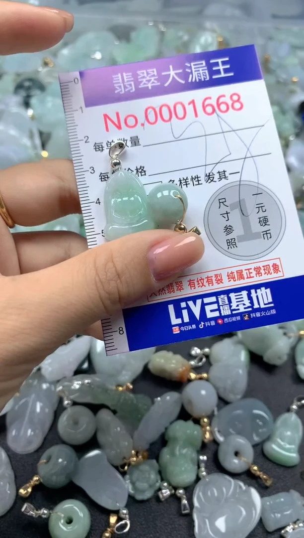 颈饰未镶嵌翡翠1668