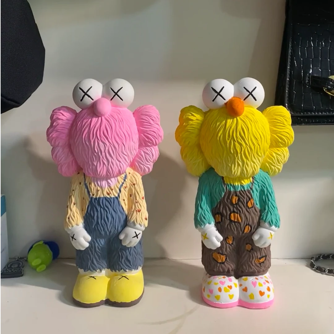 【粉丝专享福利】24cm爆款芝麻街大号石膏娃娃立体彩绘儿童玩具