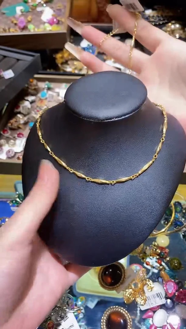 琉璃铜合金楚楚珠宝中古甄选不退换