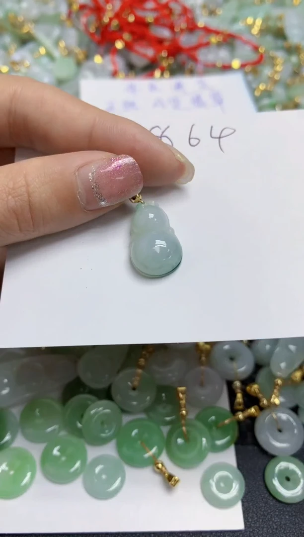 【闪购商品】翡翠颈饰合金天然翡翠A货