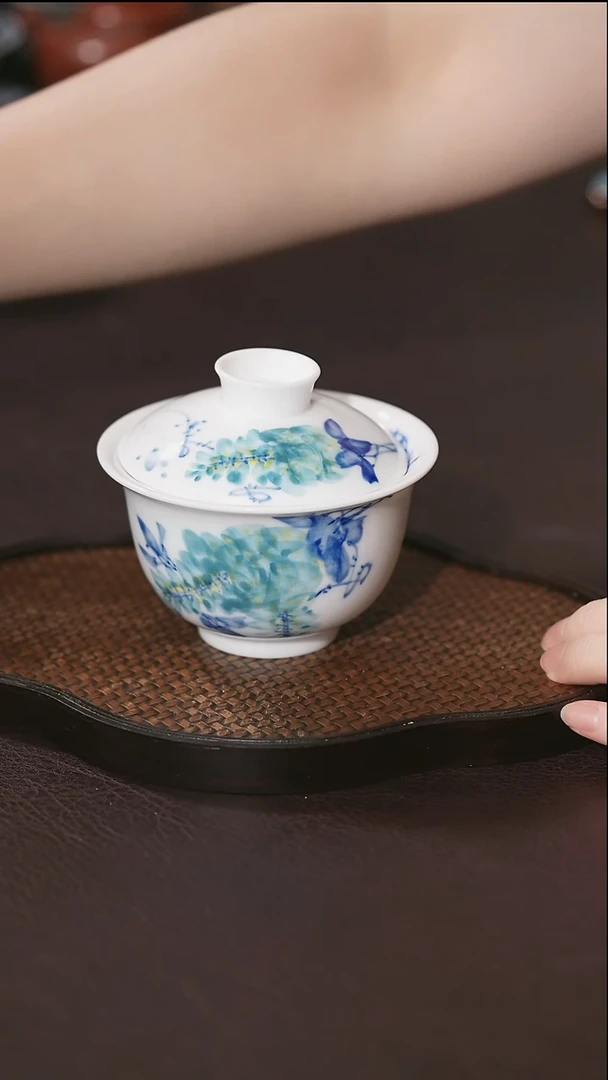 杯景德镇陶瓷/杯/盖碗/壶承B16