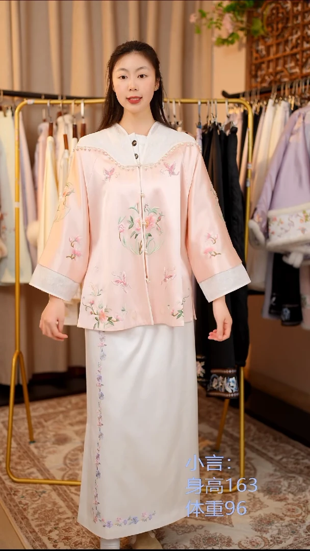 织绣桑蚕丝非遗苏绣服饰