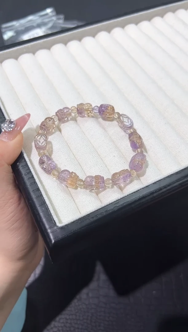 水晶手链未镶嵌23t多样性发其一【1条】默认微瑕