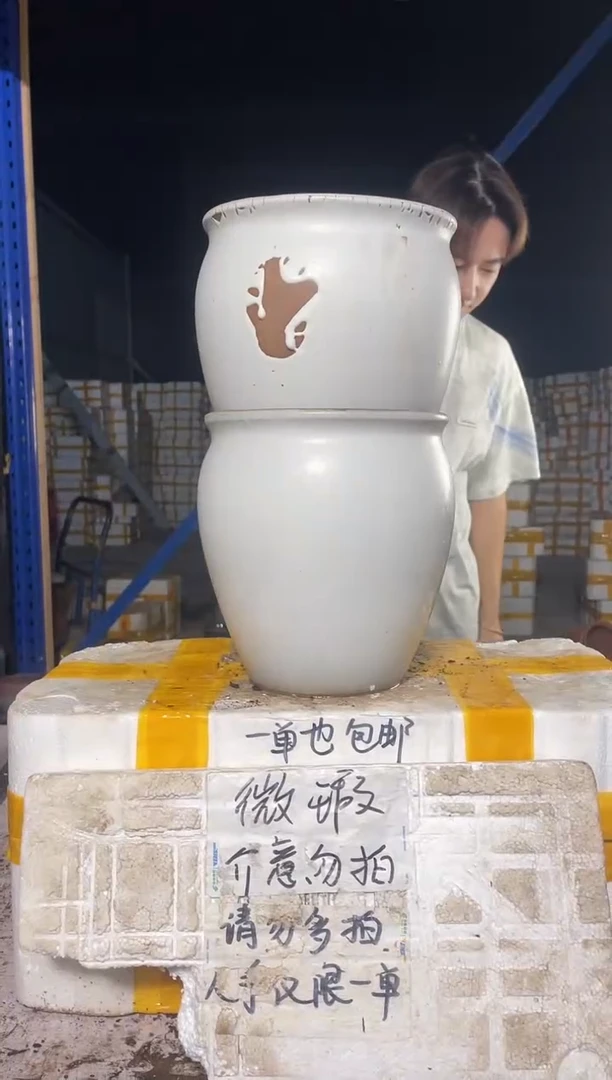 紫砂花盆紫砂花盆宜兴紫砂粗陶花盆19*21